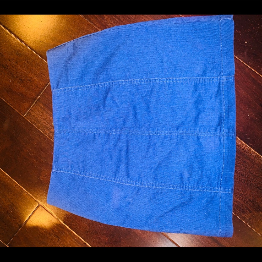 Forever 21 blue denim skirt